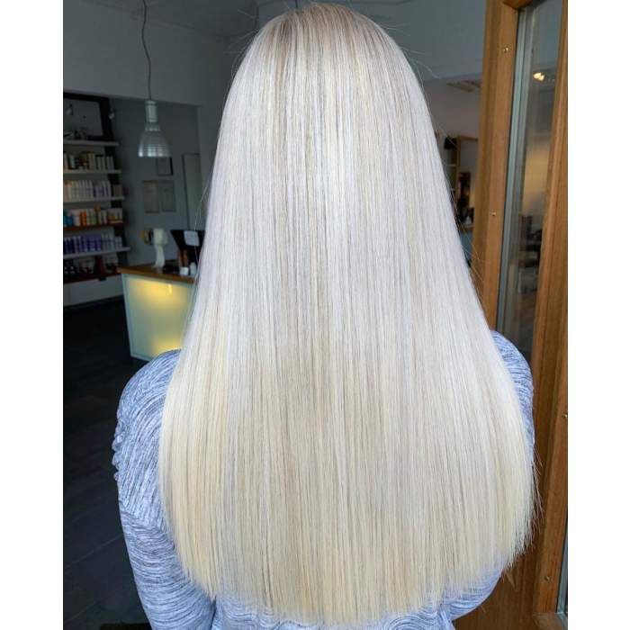 Blondering och slingor på Klippateljén i Värnamo, exempel 2